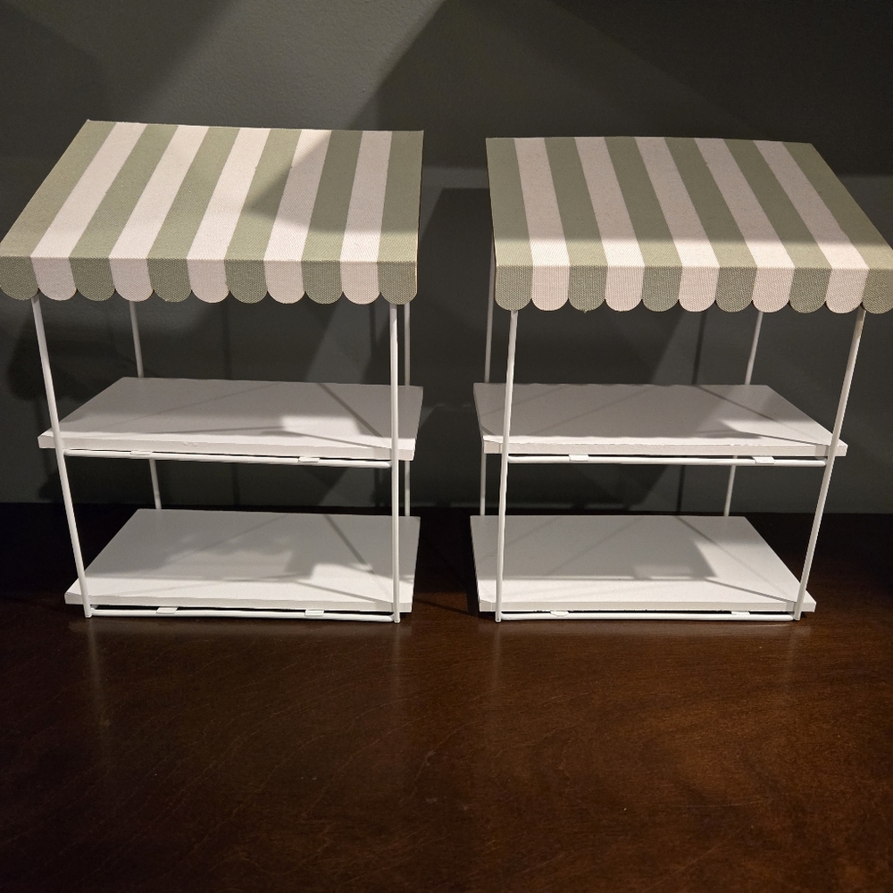 Cute Set of Two Small Display Stands.